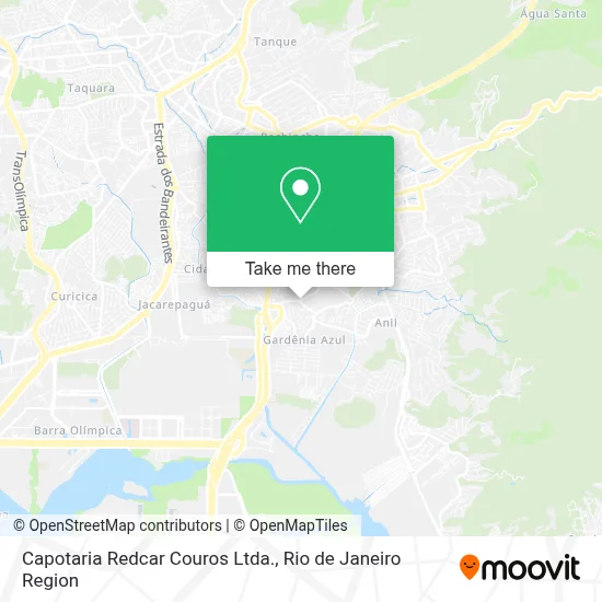 Capotaria Redcar Couros Ltda. map