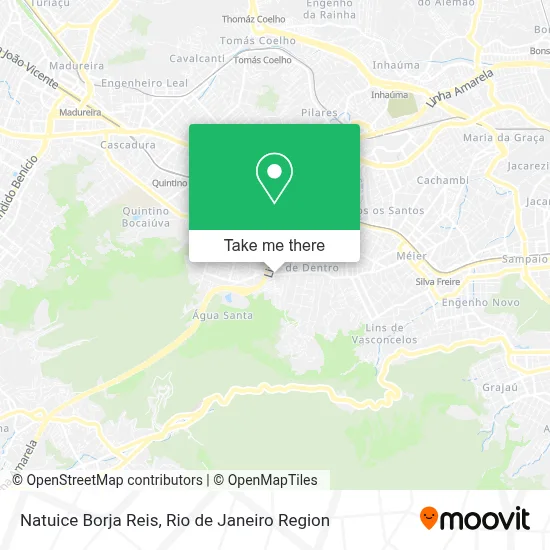Natuice Borja Reis map