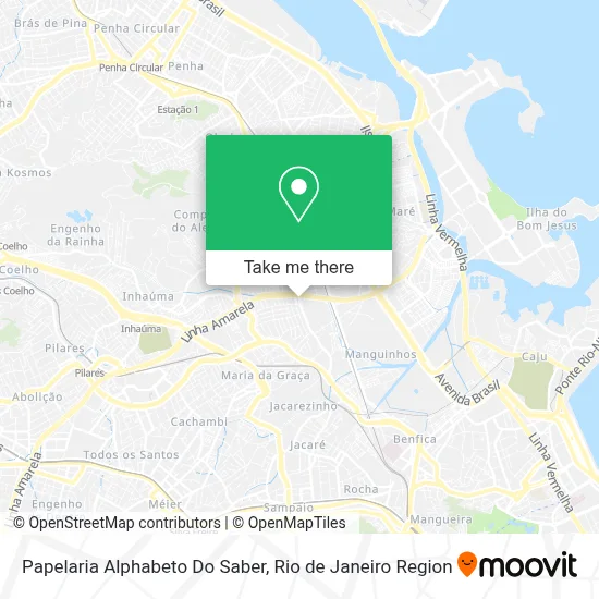 Papelaria Alphabeto Do Saber map