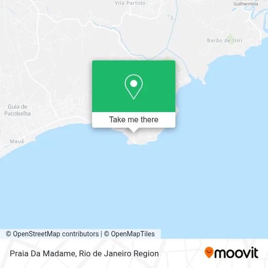 Praia Da Madame map