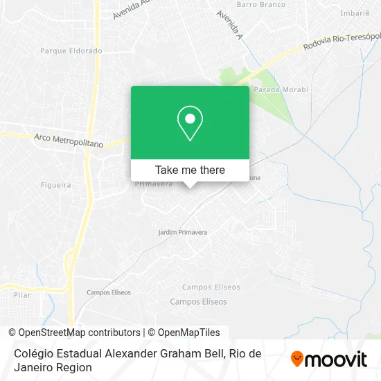 Colégio Estadual Alexander Graham Bell map