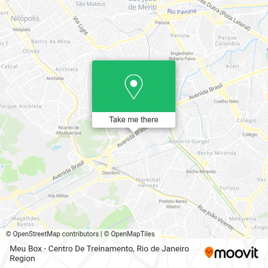 Meu Box - Centro De Treinamento map