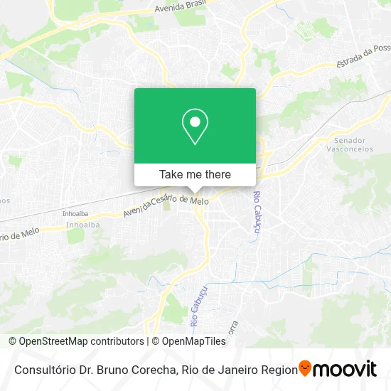 Consultório Dr. Bruno Corecha map