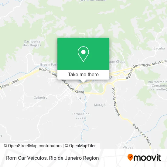 Rom Car Veículos map