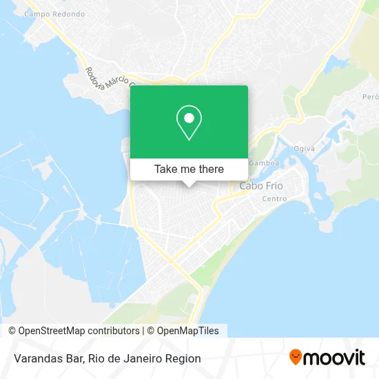 Varandas Bar map
