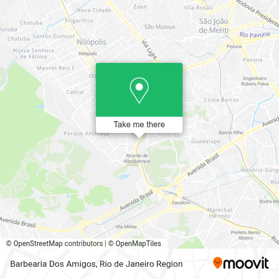 Barbearia Dos Amigos map