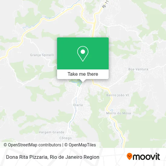 Dona Rita Pizzaria map