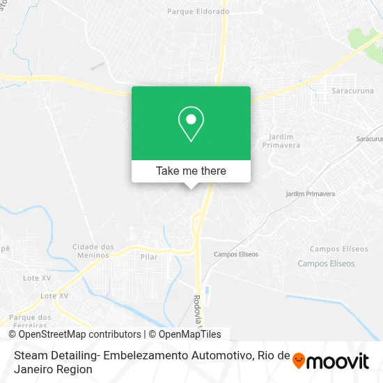Steam Detailing- Embelezamento Automotivo map