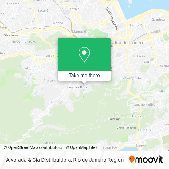 Alvorada & Cia Distribuidora map