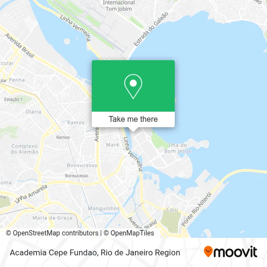 Academia Cepe Fundao map