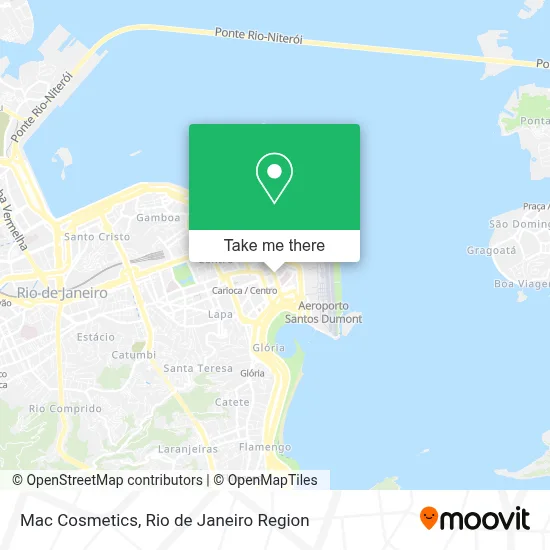 Mac Cosmetics map