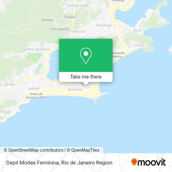 Depil Modas Feminina map