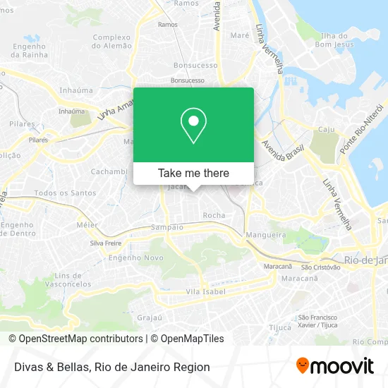 Divas & Bellas map
