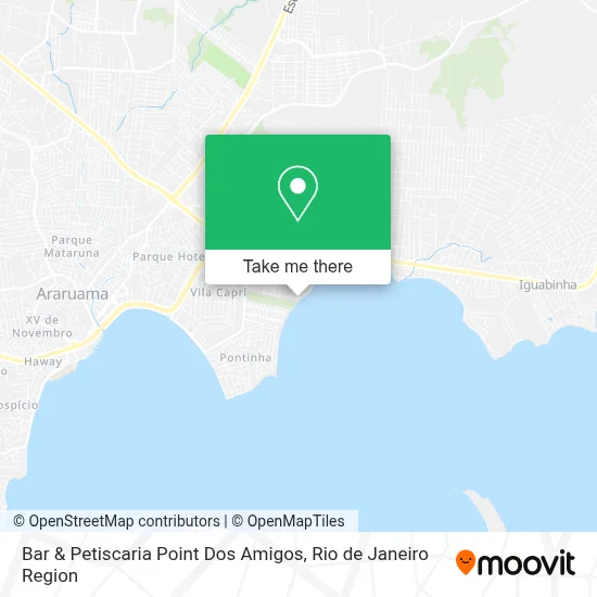Bar & Petiscaria Point Dos Amigos map