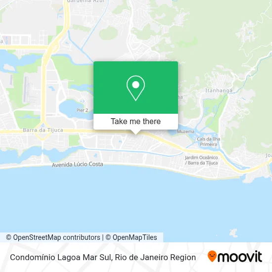 Condomínio Lagoa Mar Sul map
