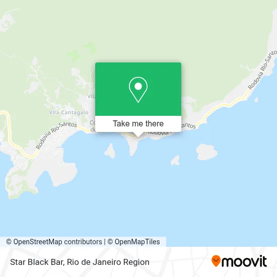 Star Black Bar map