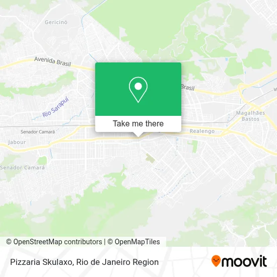 Pizzaria Skulaxo map