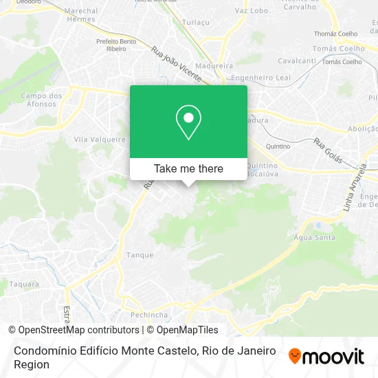 Condomínio Edifício Monte Castelo map