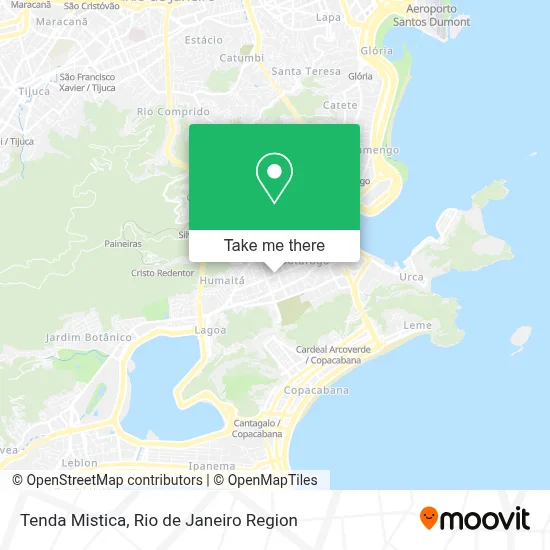 Tenda Mistica map