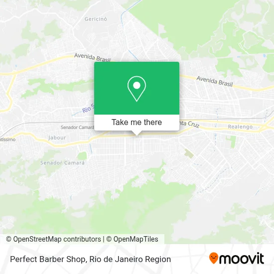 Perfect Barber Shop map