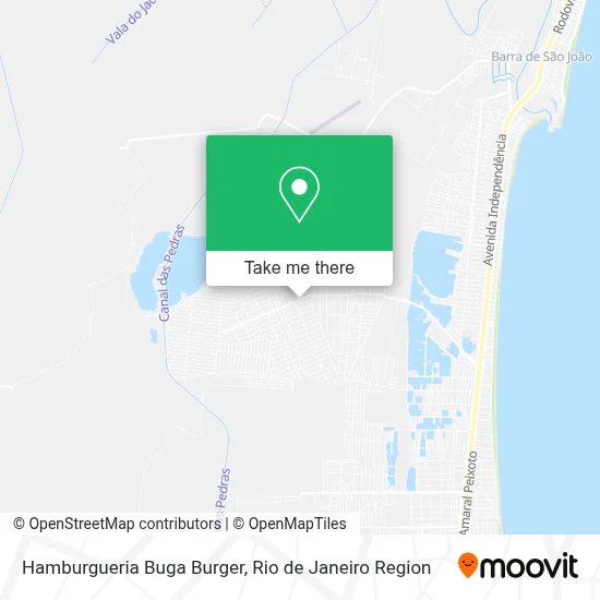 Hamburgueria Buga Burger map