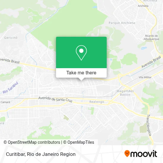 Curitibar map