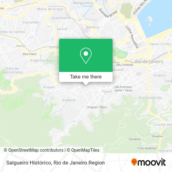 Salgueiro Histórico map