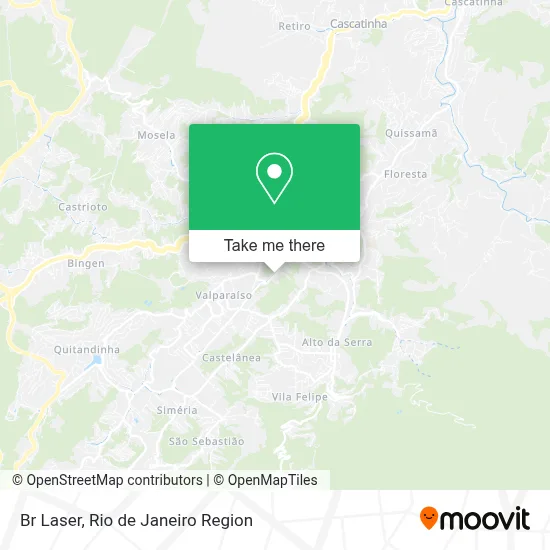 Br Laser map