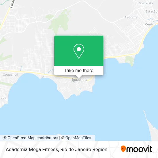Academia Mega Fitness map