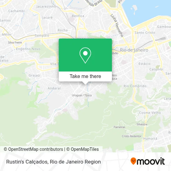 Rustin's Calçados map