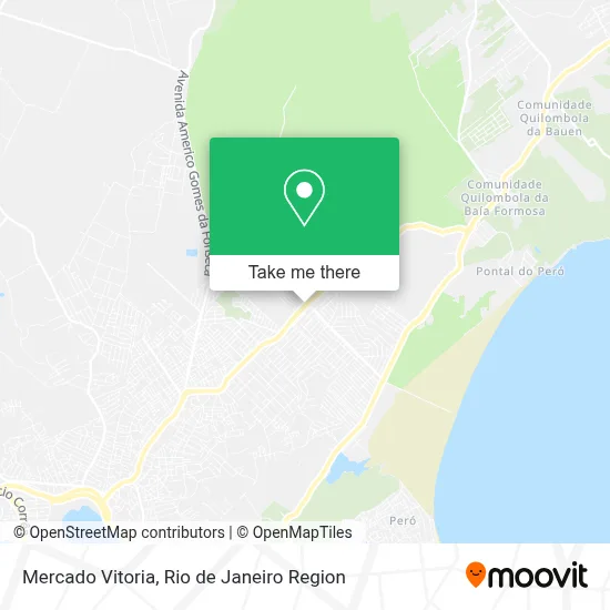 Mercado Vitoria map