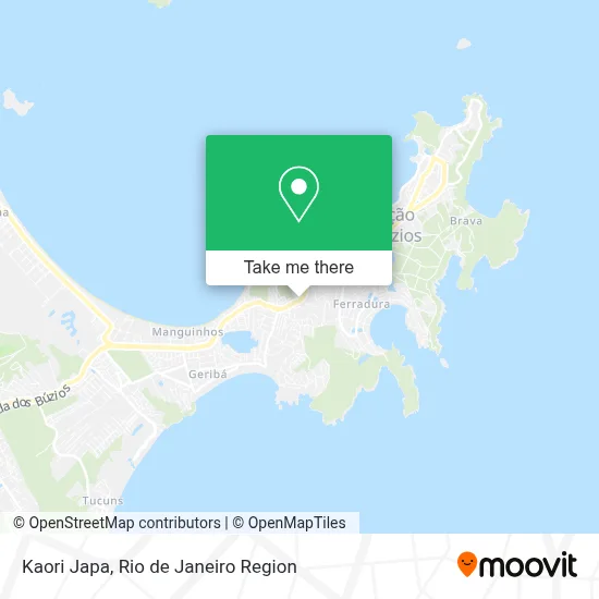 Kaori Japa map