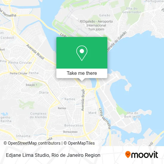 Edjane Lima Studio map