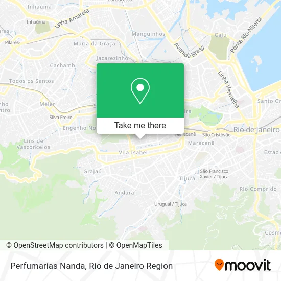 Perfumarias Nanda map