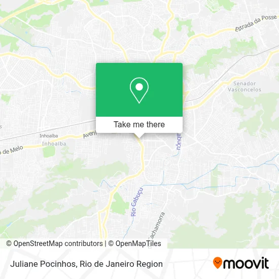 Juliane Pocinhos map