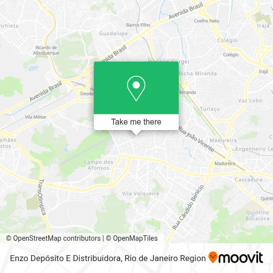 Enzo Depósito E Distribuidora map