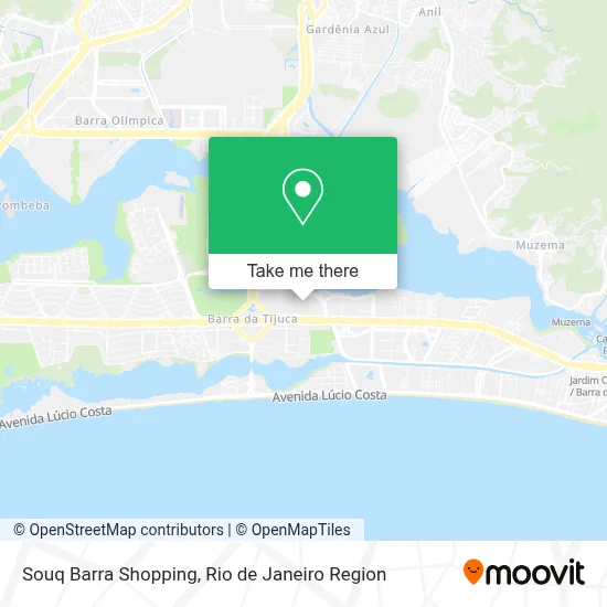 Souq Barra Shopping map