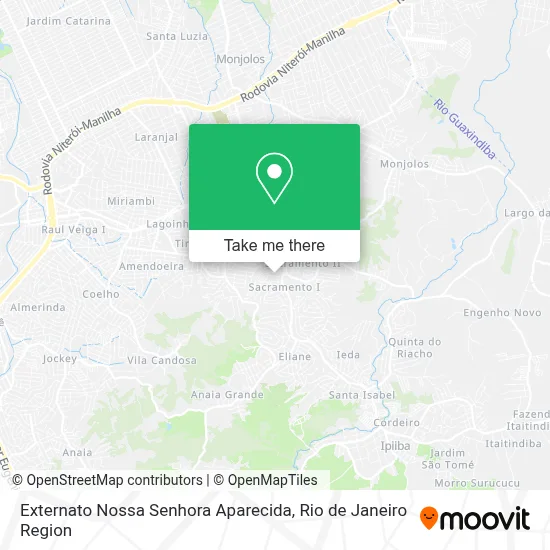 Externato Nossa Senhora Aparecida map
