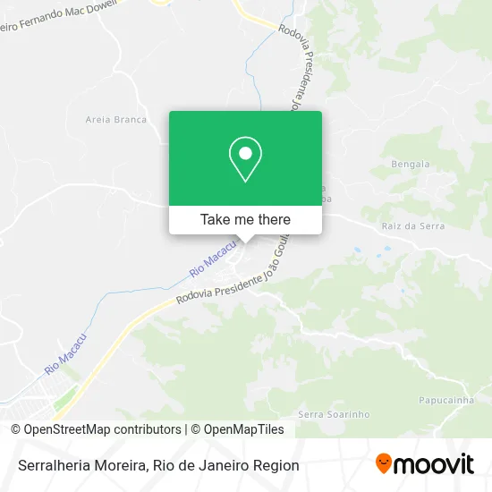 Serralheria Moreira map