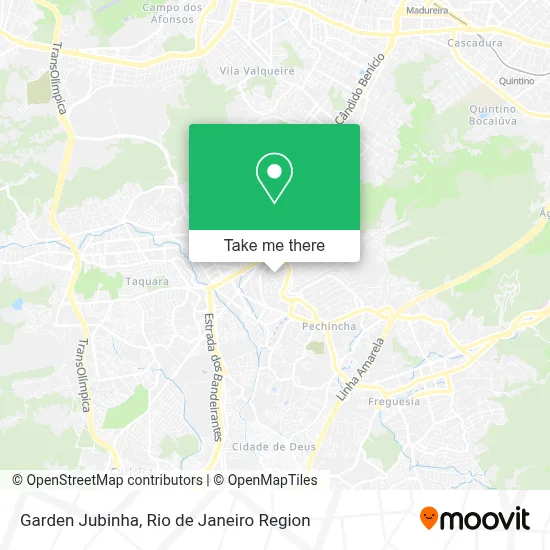 Garden Jubinha map