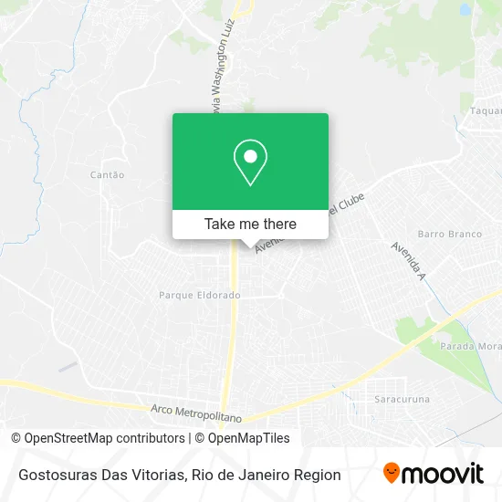 Gostosuras Das Vitorias map