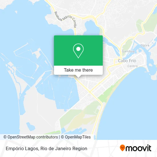Empório Lagos map