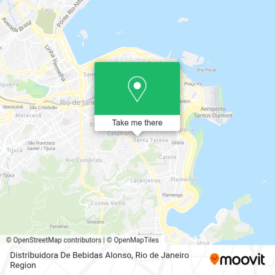 Distribuidora De Bebidas Alonso map