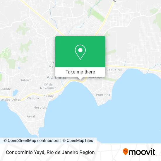 Condomínio Yayá map
