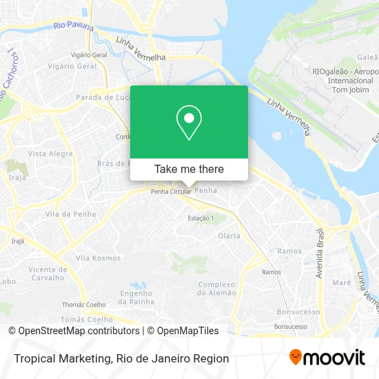Tropical Marketing map