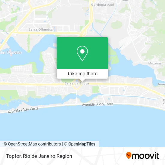 Topfor map