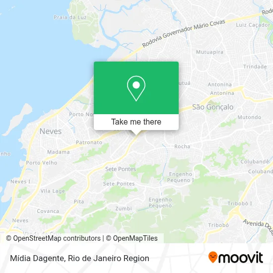 Mídia Dagente map