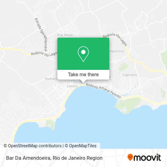 Bar Da Amendoeira map