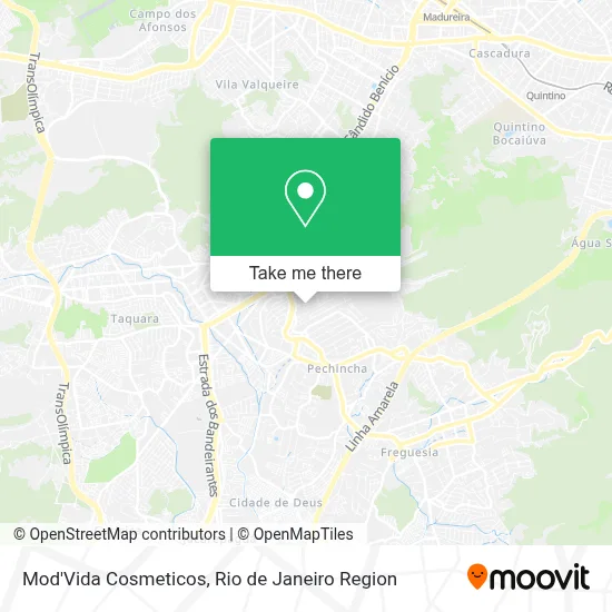 Mod'Vida Cosmeticos map