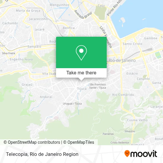 Telecopia map
